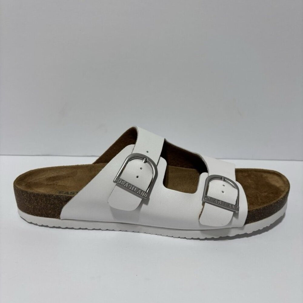 Eastland Women’s Cambridge Sandals White, Size 11 M
